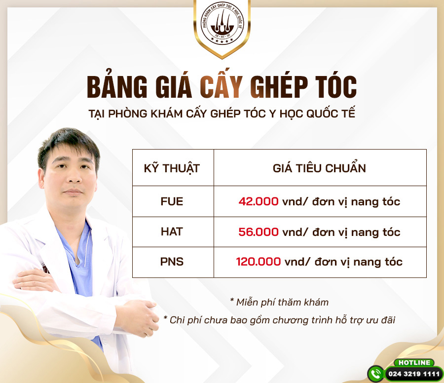 cấy tóc mái bao nhiêu tiền