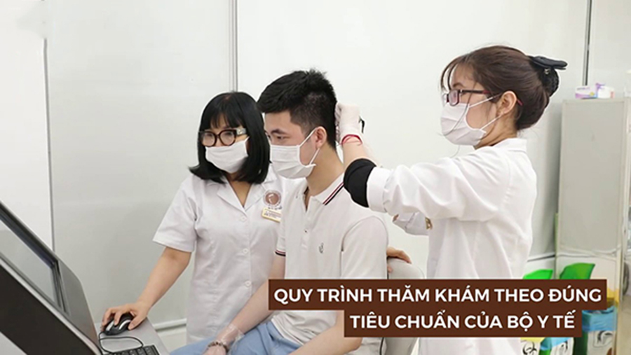 chi phí khám rụng tóc 