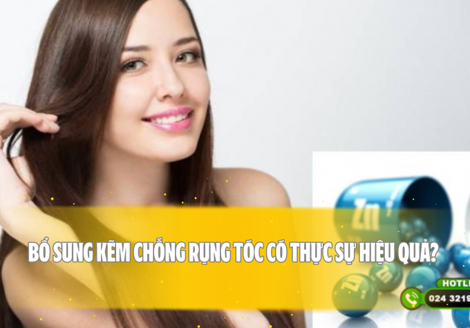 [Giải đáp] Bổ sung kẽm chống rụng tóc có thực sự hiệu quả? 