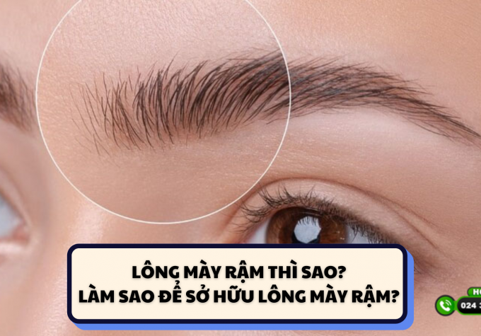 [Giải đáp] Lông mày rậm thì sao? Làm sao để sở hữu lông mày rậm? 