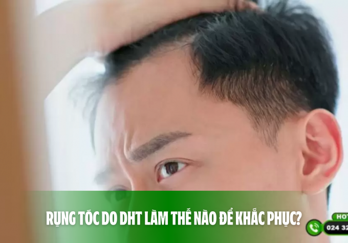 Rụng tóc do DHT làm thế nào để khắc phục?