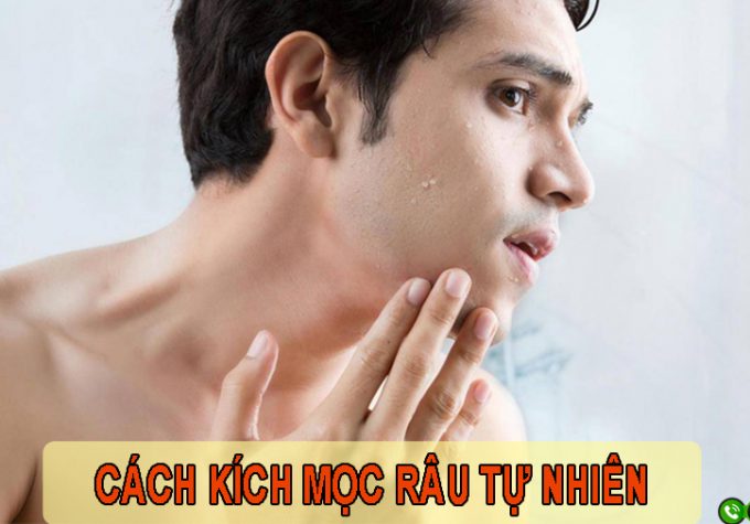 Mách bạn cách kích mọc râu tự nhiên không cần thuốc