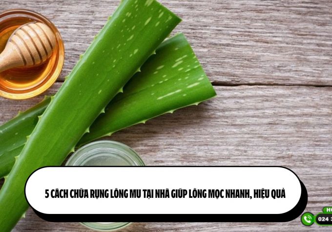 5 cách chữa rụng lông mu tại nhà giúp lông mọc nhanh, hiệu quả 