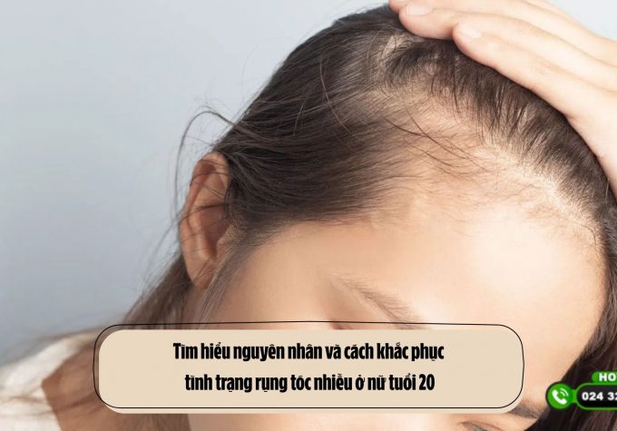 Tìm hiểu nguyên nhân và cách khắc phục tình trạng rụng tóc nhiều ở nữ tuổi 20