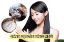 Hướng dẫn cách gội đầu bằng muối giảm rụng tóc hiệu quả tại nhà