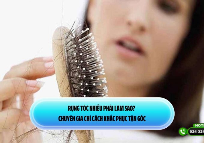 Rụng tóc nhiều phải làm sao? Chuyên gia chỉ cách khắc phục tận gốc