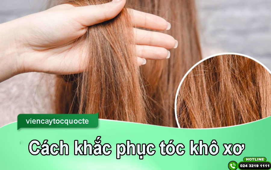 Cách phục hồi tóc khô xơ nhanh nhất không phải ai cũng biết