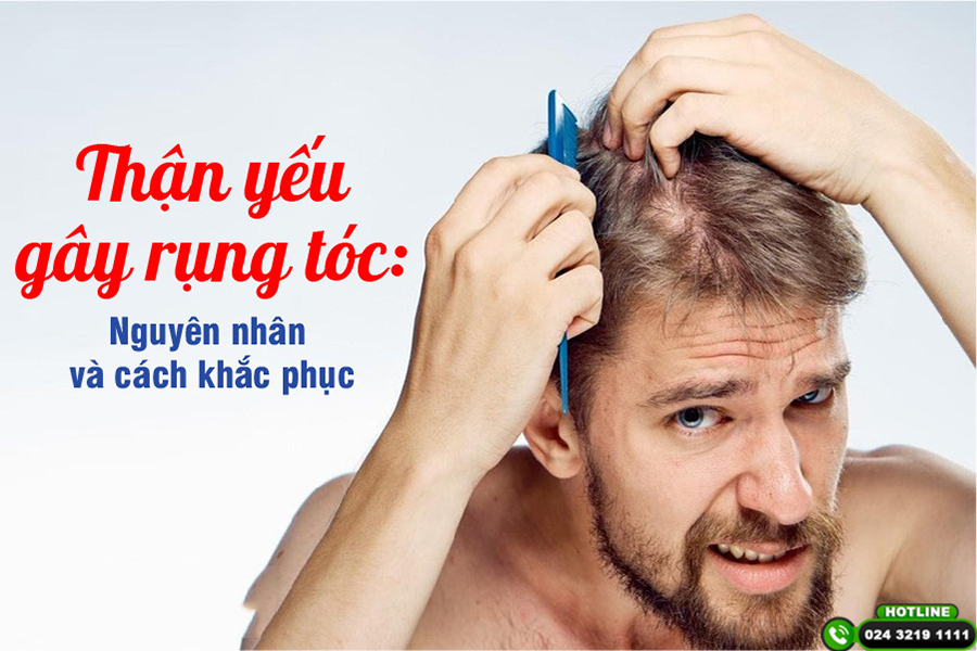 Tại sao thận yếu dẫn đến rụng tóc? Cách khắc phục hiệu quả