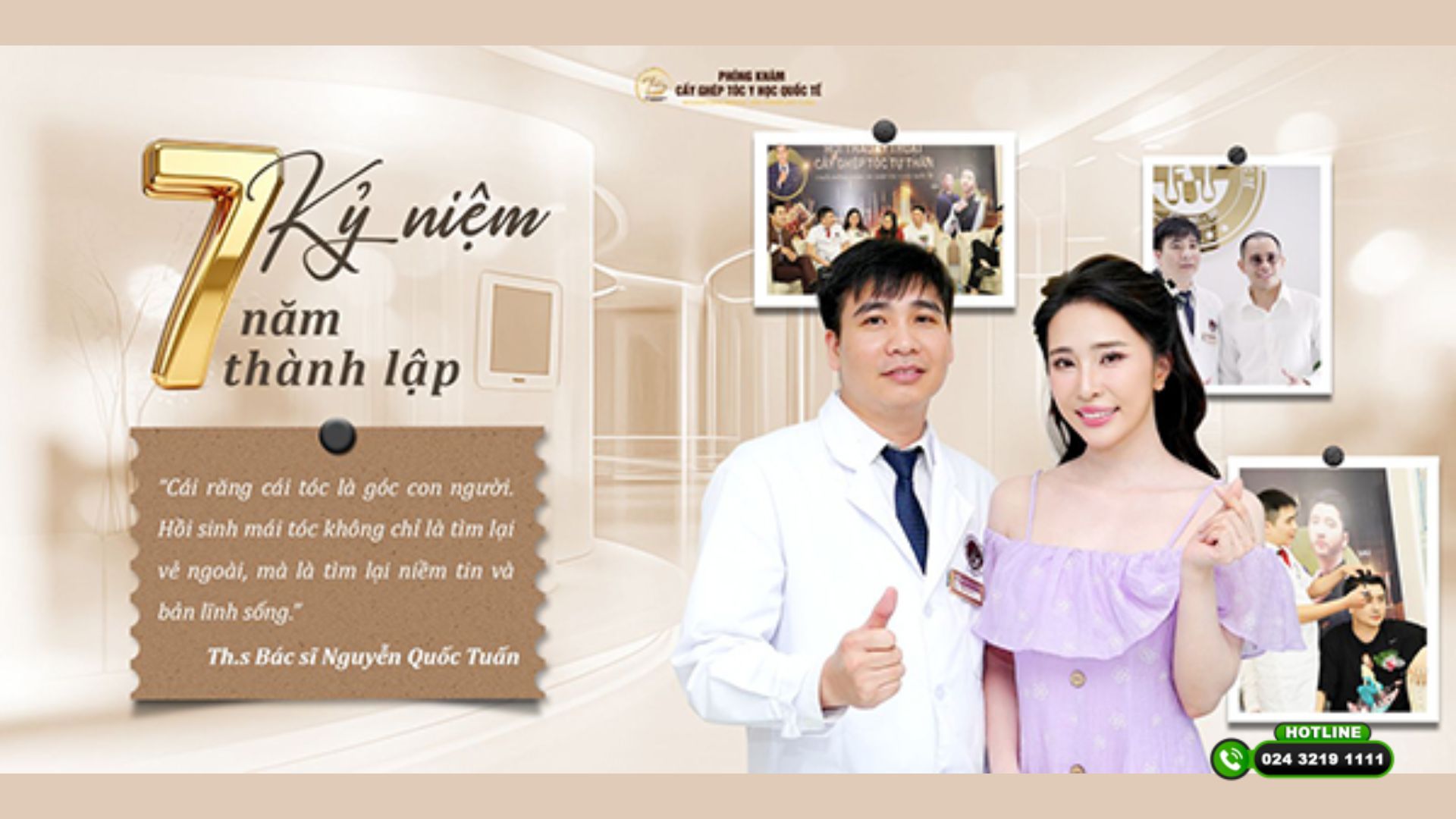 Phòng khám Cấy ghép tóc Y học Quốc tế: Hành trình 7 năm khẳng định uy tín