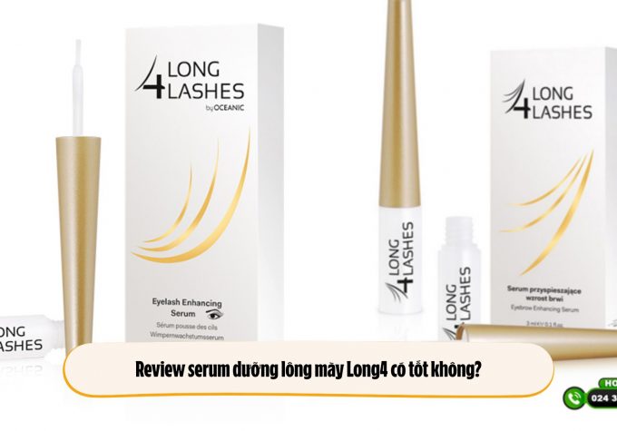 Review serum dưỡng lông mày Long4 có tốt không?