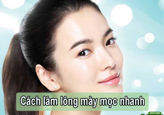 Bật mí 5 cách làm lông mày mọc nhanh trong 1 tuần ngay tại nhà
