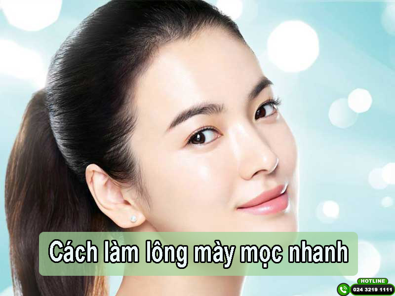 Bật mí 5 cách làm lông mày mọc nhanh trong 1 tuần ngay tại nhà