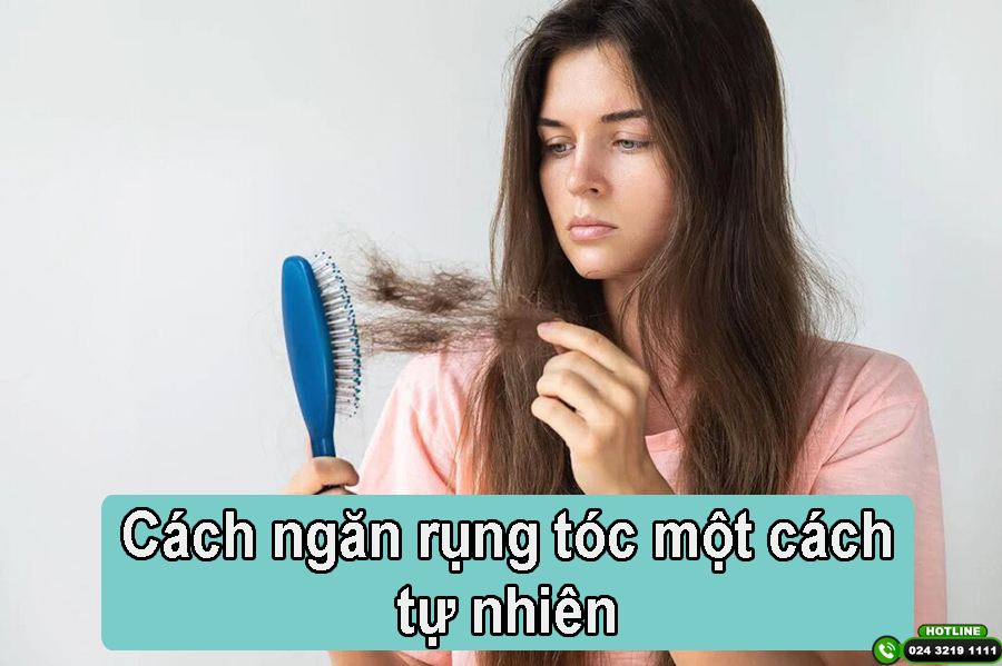 Ngăn rụng tóc một cách tự nhiên đơn giản và hiệu quả