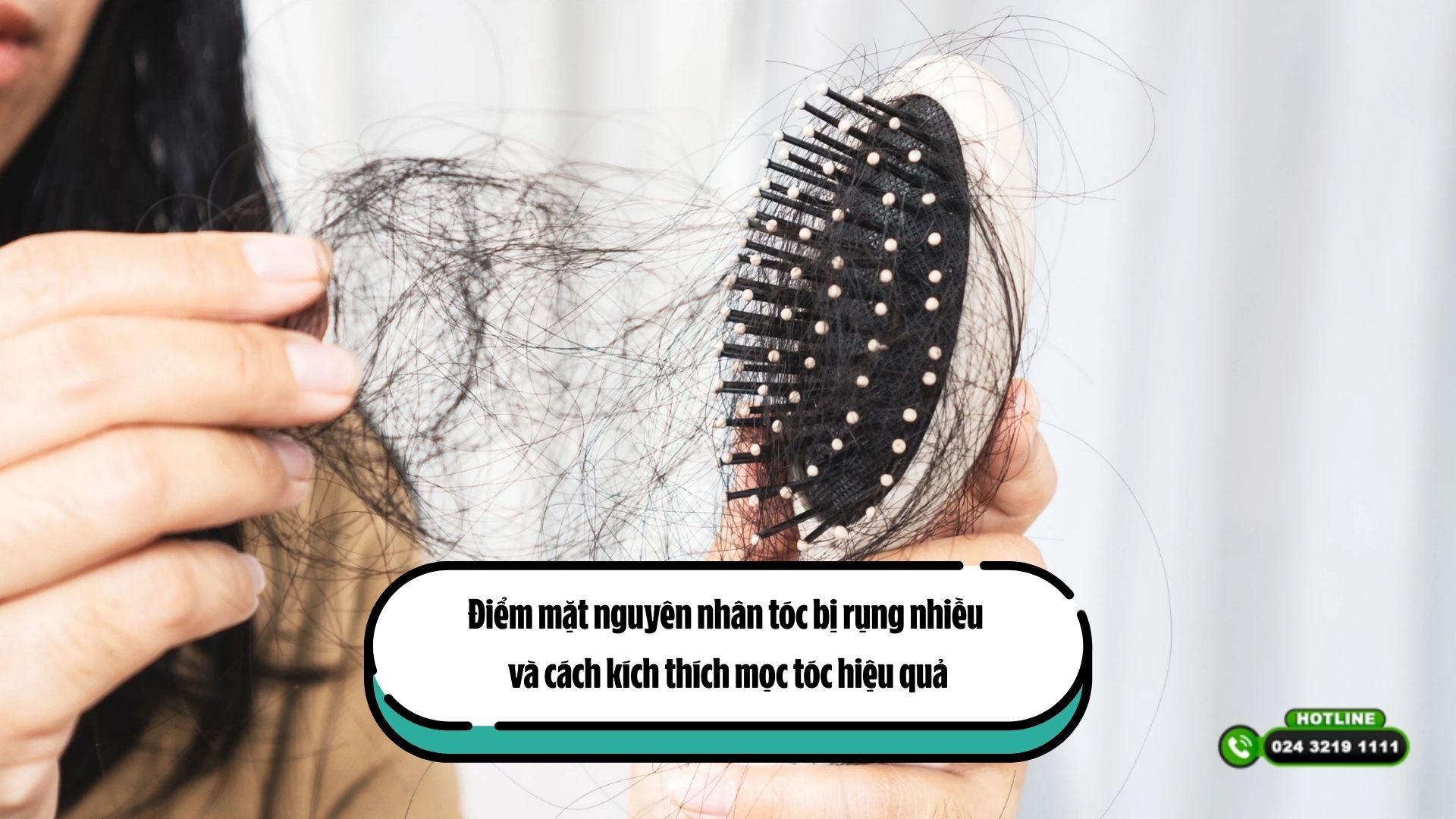 Điểm mặt nguyên nhân tóc bị rụng nhiều và cách kích thích mọc tóc hiệu quả