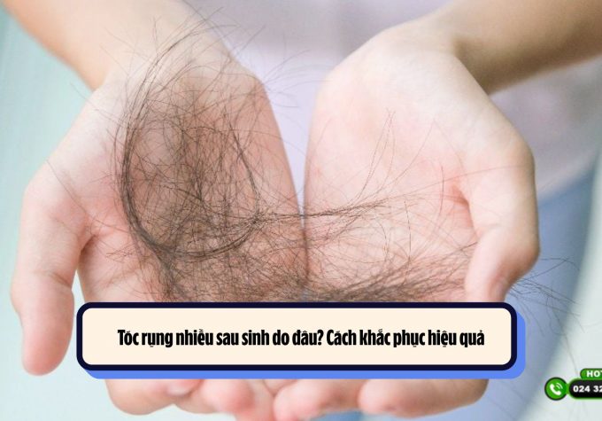 Tóc rụng nhiều sau sinh do đâu? Cách khắc phục hiệu quả