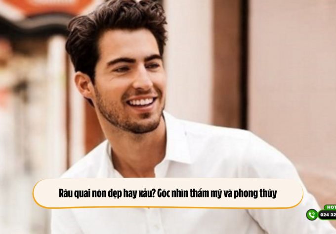 Râu quai nón đẹp hay xấu? Góc nhìn thẩm mỹ và phong thủy