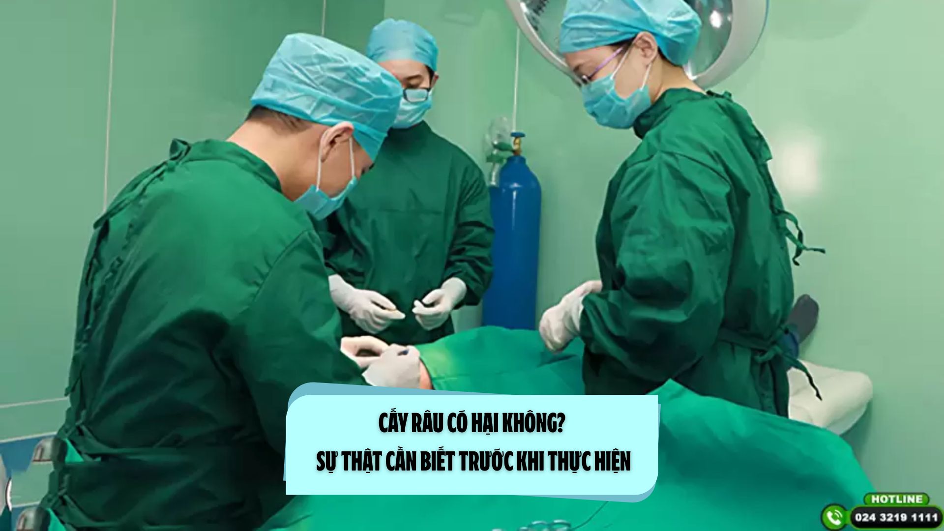 Cấy râu có hại không? Sự thật cần biết trước khi thực hiện