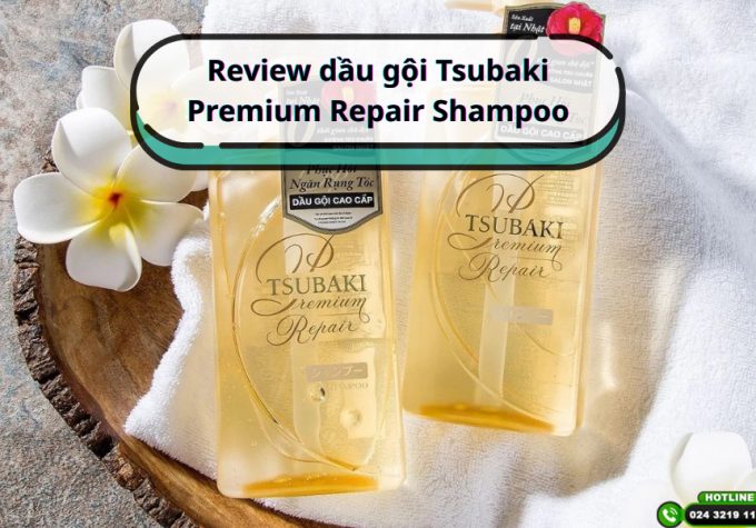 Review dầu gội Tsubaki Premium Repair Shampoo: Thành phần, công dụng, trải nghiệm thực tế