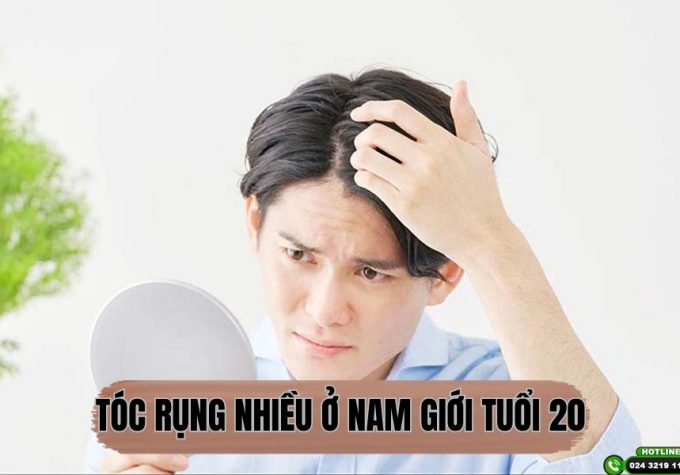 Nguyên nhân và cách khắc phục tóc rụng nhiều ở nam giới tuổi 20