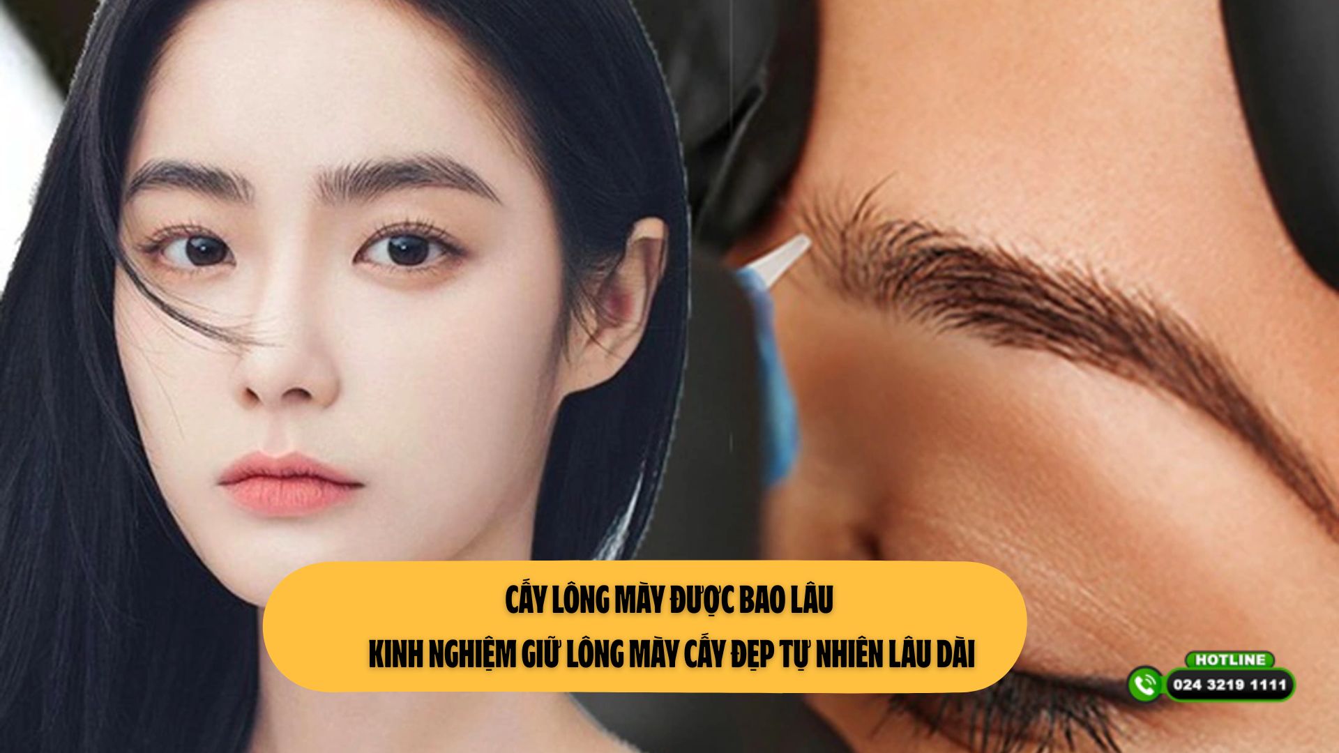 Cấy lông mày được bao lâu – Kinh nghiệm giữ lông mày cấy đẹp tự nhiên lâu dài