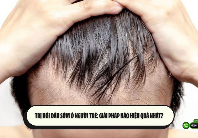 Trị hói đầu sớm ở người trẻ: Giải pháp nào hiệu quả nhất?