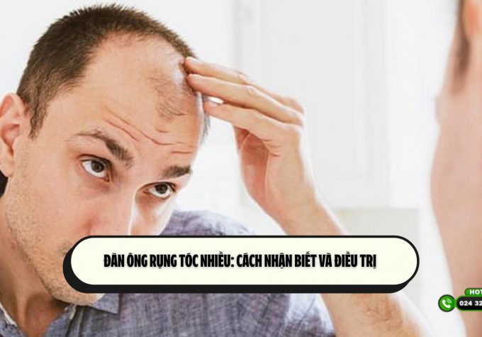 Đàn ông rụng tóc nhiều: cách nhận biết và điều trị 
