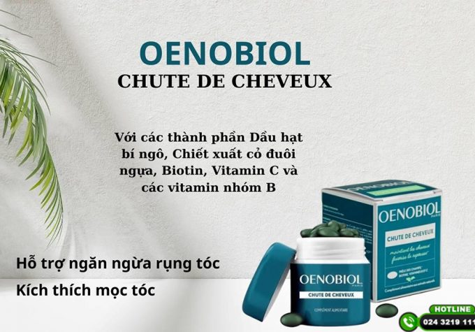 Đánh giá khách quan thuốc mọc tóc Oenobiol Chute de Cheveux
