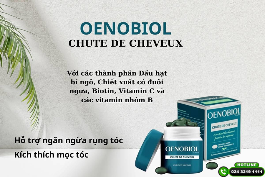 Đánh giá khách quan thuốc mọc tóc Oenobiol Chute de Cheveux