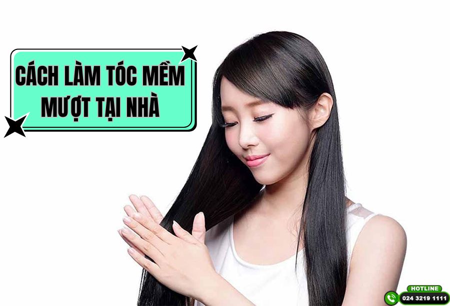 5 cách làm tóc mềm mượt tại nhà nhanh chóng và hiệu quả