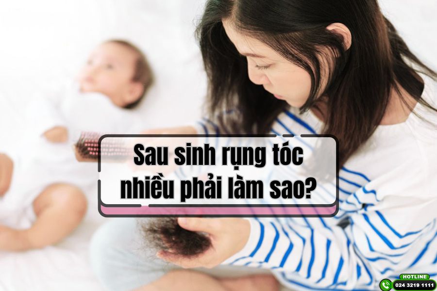 Sinh xong rụng tóc nhiều phải làm sao? Chia sẻ kinh nghiệm chữa rụng tóc sau sinh