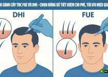 So sánh cấy tóc FUE và DHI - Chọn đúng để tiết kiệm chi phí, tối ưu hiệu quả