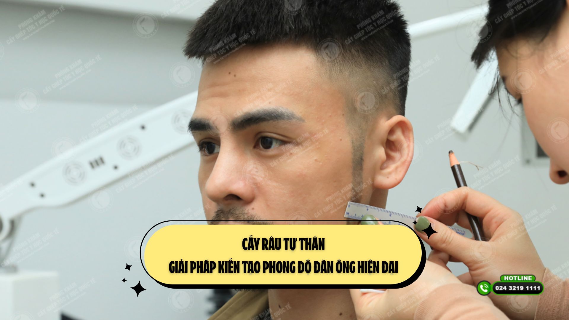 [Hỏi – Đáp cùng chuyên gia] Cấy râu tự thân – Giải pháp kiến tạo phong độ đàn ông hiện đại 