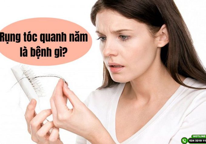 Rụng tóc quanh năm là bệnh gì và cách khắc phục dứt điểm