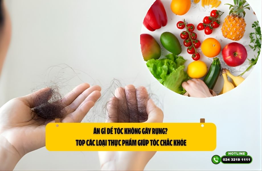 Ăn gì để tóc không gãy rụng? Top các loại thực phẩm giúp tóc chắc khỏe