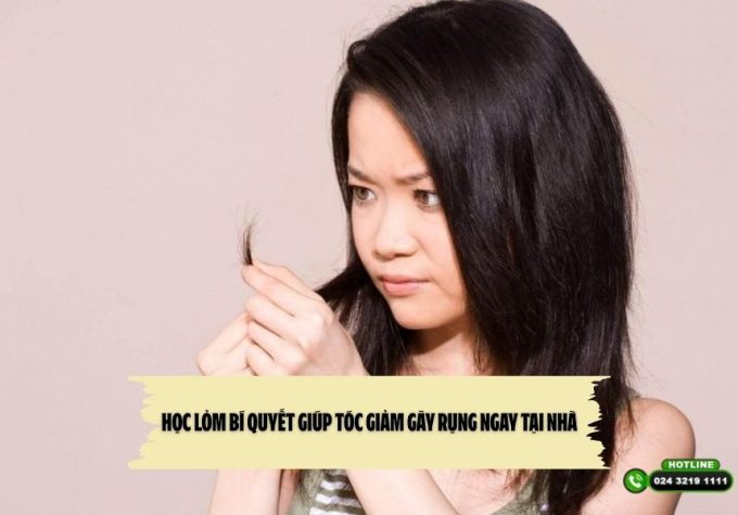 Học lỏm bí quyết giúp tóc giảm gãy rụng ngay tại nhà