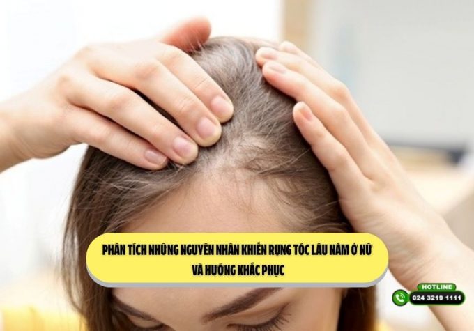 Phân tích những nguyên nhân khiến rụng tóc lâu năm ở nữ và hướng khắc phục