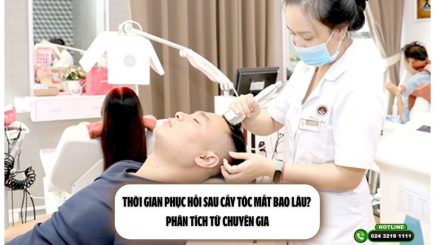 Thời gian phục hồi sau cấy tóc mất bao lâu? Phân tích từ chuyên gia