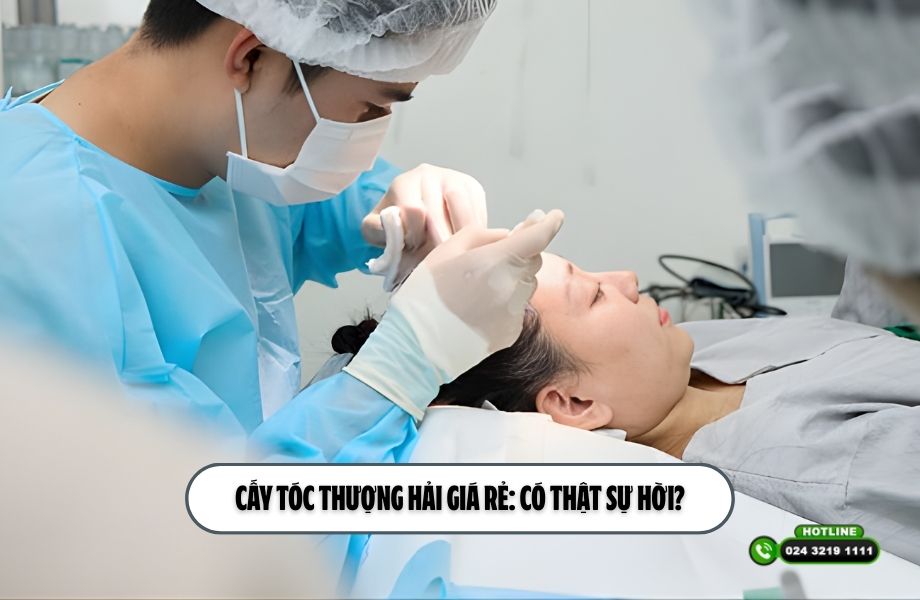Cấy tóc Thượng Hải giá rẻ: Có thật sự hời?