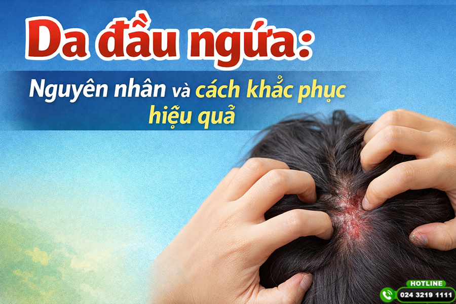 Da đầu ngứa: Nguyên nhân và cách khắc phục hiệu quả