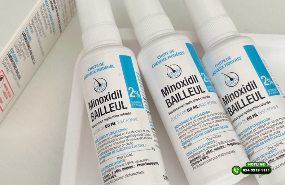 Minoxidil là gì? Lưu ý khi dùng Minoxidil trị rụng tóc, hói đầu
