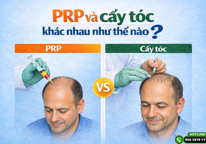 PRP và cấy tóc khác nhau như thế nào? Giải đáp dưới góc độ chuyên môn