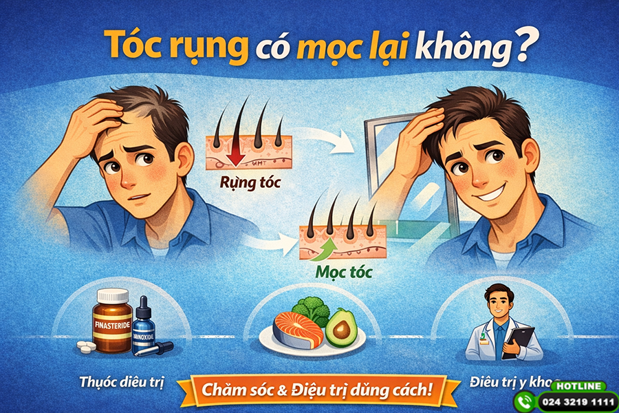 [Giải đáp thắc mắc]: Tóc rụng có mọc lại không?