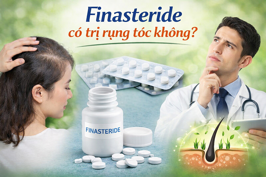 Finasteride có trị rụng tóc không? Câu trả lời có thể khiến nhiều người phải cân nhắc lại