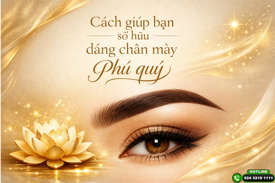 [Bật mí] Cách giúp bạn sở hữu dáng chân mày phú quý