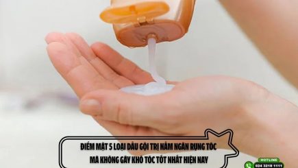 Điểm mặt 5 loại dầu gội trị nấm ngăn rụng tóc mà không gây khô tóc tốt nhất hiện nay