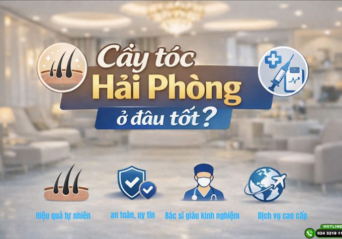 Cấy tóc Hải Phòng ở đâu tốt? Mách bạn địa chỉ phục hồi tóc uy tín, hiệu quả