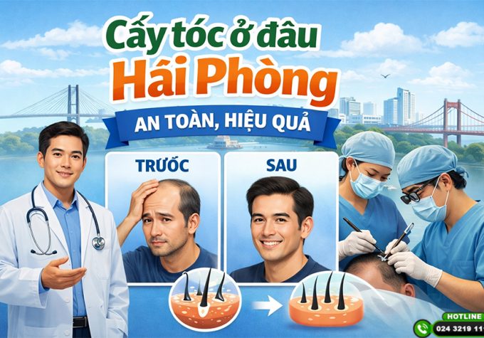 Cấy tóc ở đâu Hải Phòng an toàn, hiệu quả? Góc nhìn từ khách hàng thực tế