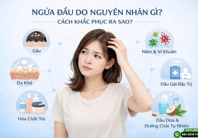 Tìm hiểu: Ngứa đầu do nguyên nhân gì? Cách khắc phục ra sao?