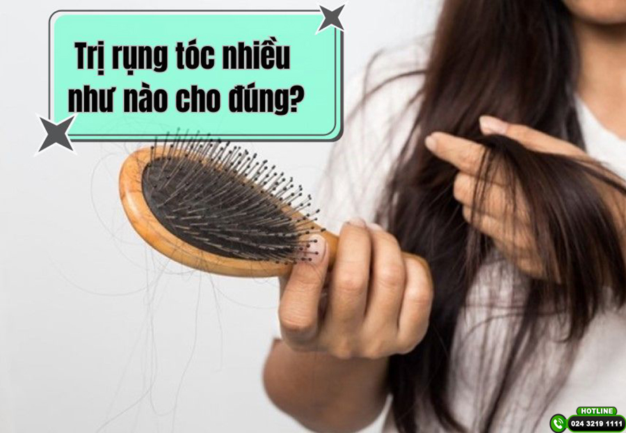 Trị rụng tóc nhiều như nào cho đúng? Mách bạn giải pháp chuẩn y khoa