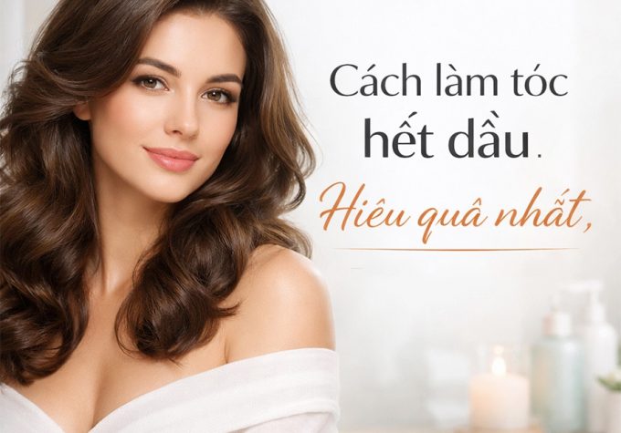 Cách làm tóc hết dầu hiệu quả nhất, bạn đã biết chưa?